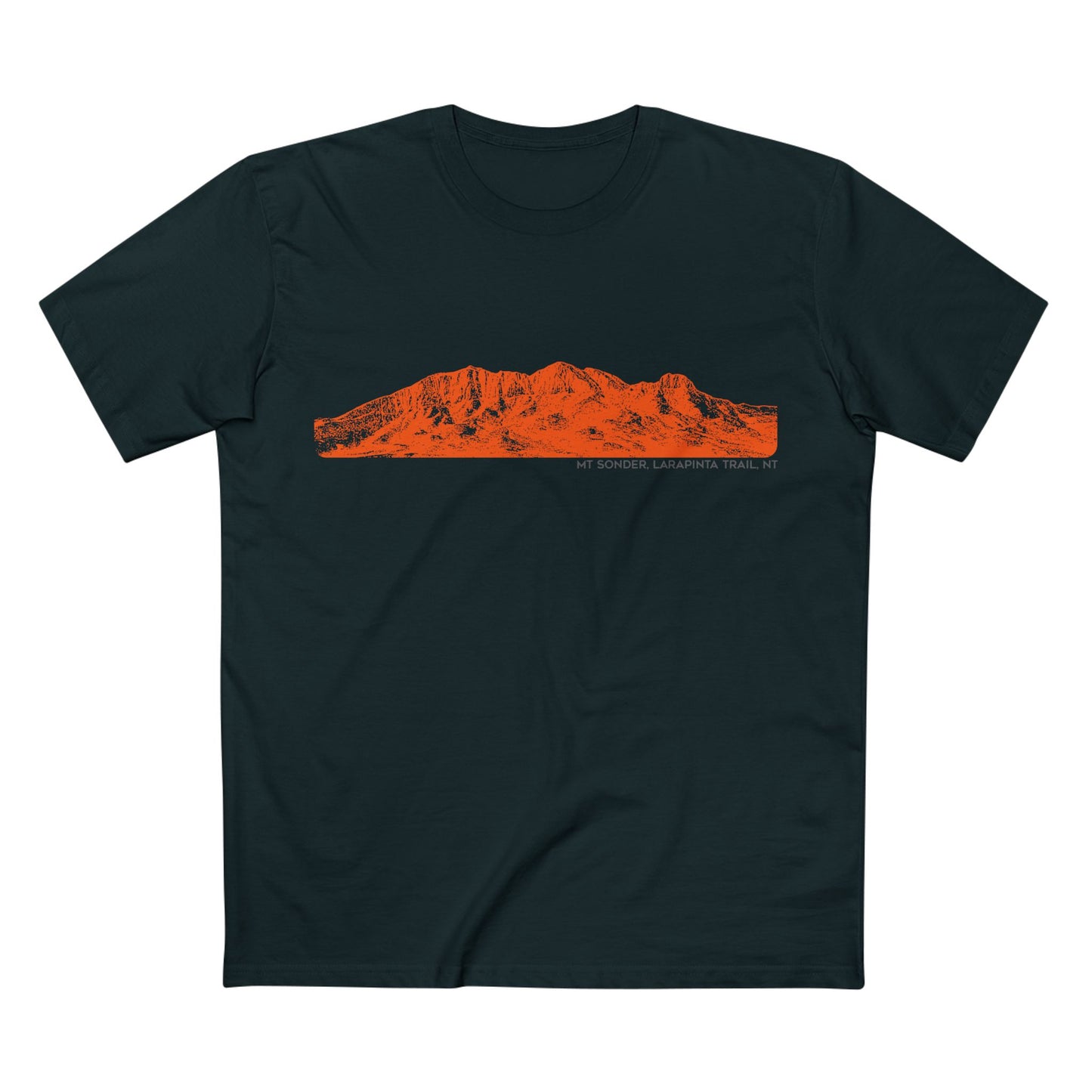 Mt-Sonder-Larapinta-Trail-T-Shirt-Jade-White-Background-GhostGumTees