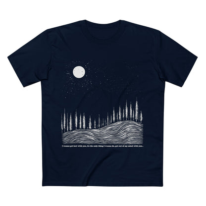 I wanna get lost with you - Nature Inspired - Adult Staple Tee AS Colour - GhostGum Tees