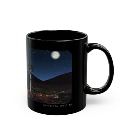 Larapinta Trail NT Australia Black Mug - GhostGum Tees