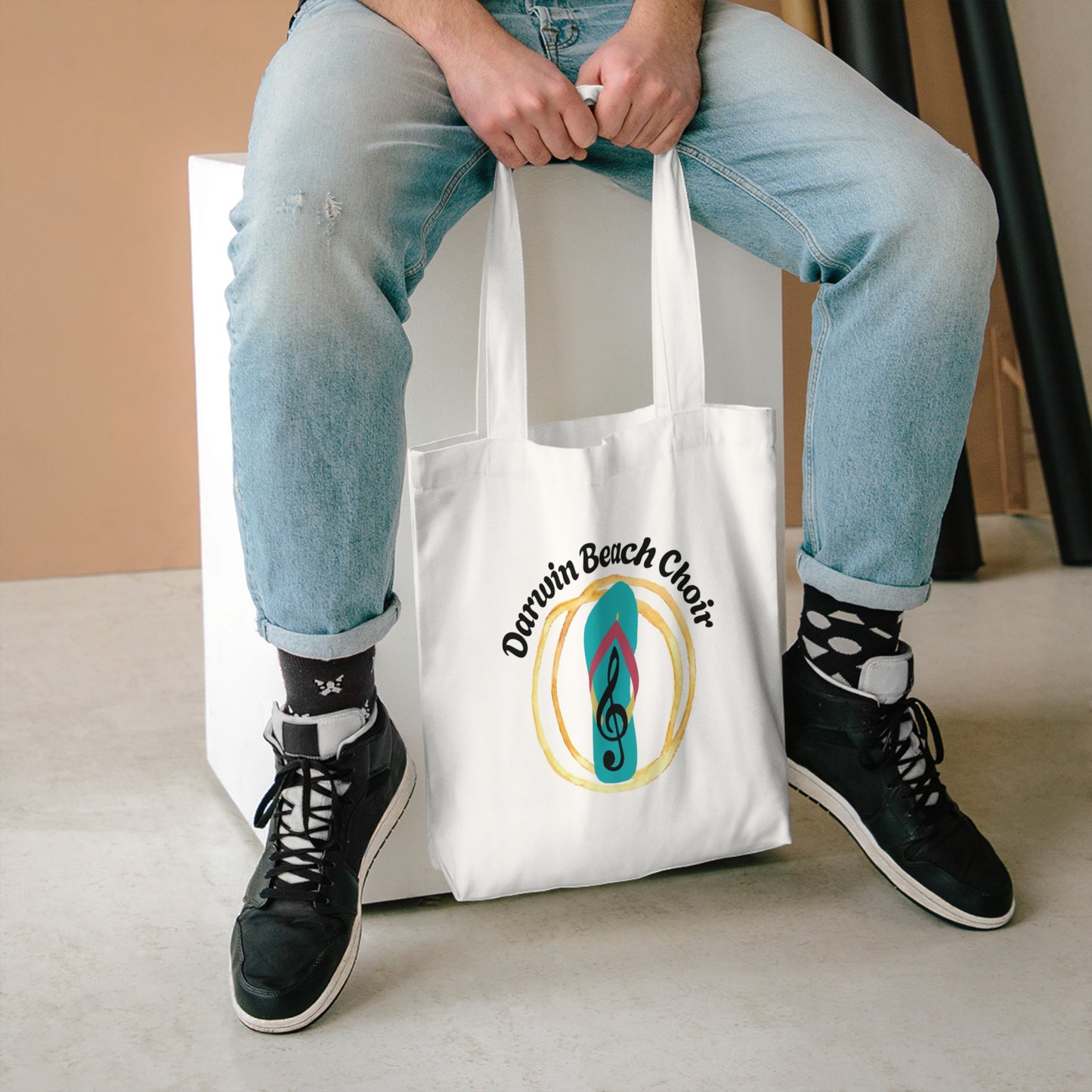 Darwin Beach Choir - Cotton Tote Bag