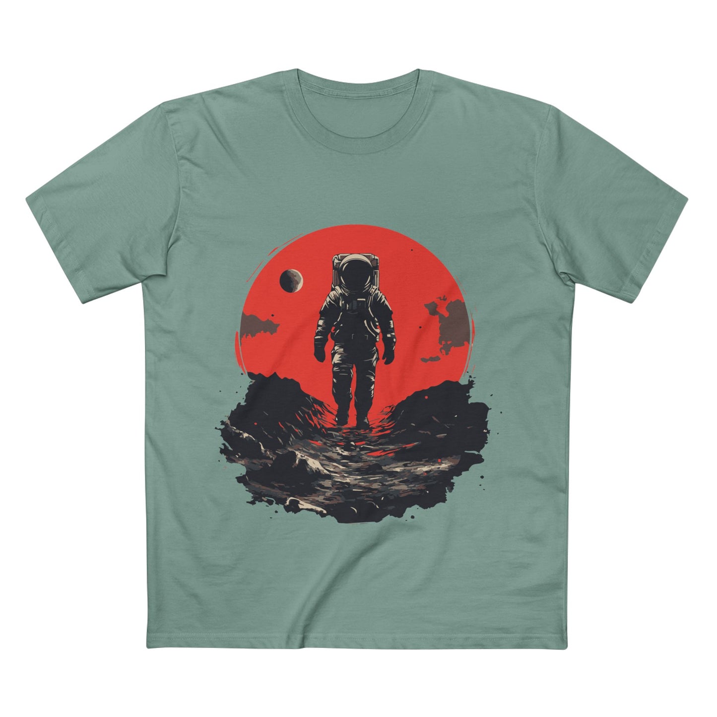 Hiking on Mars - Adult Staple Tee AS Colour