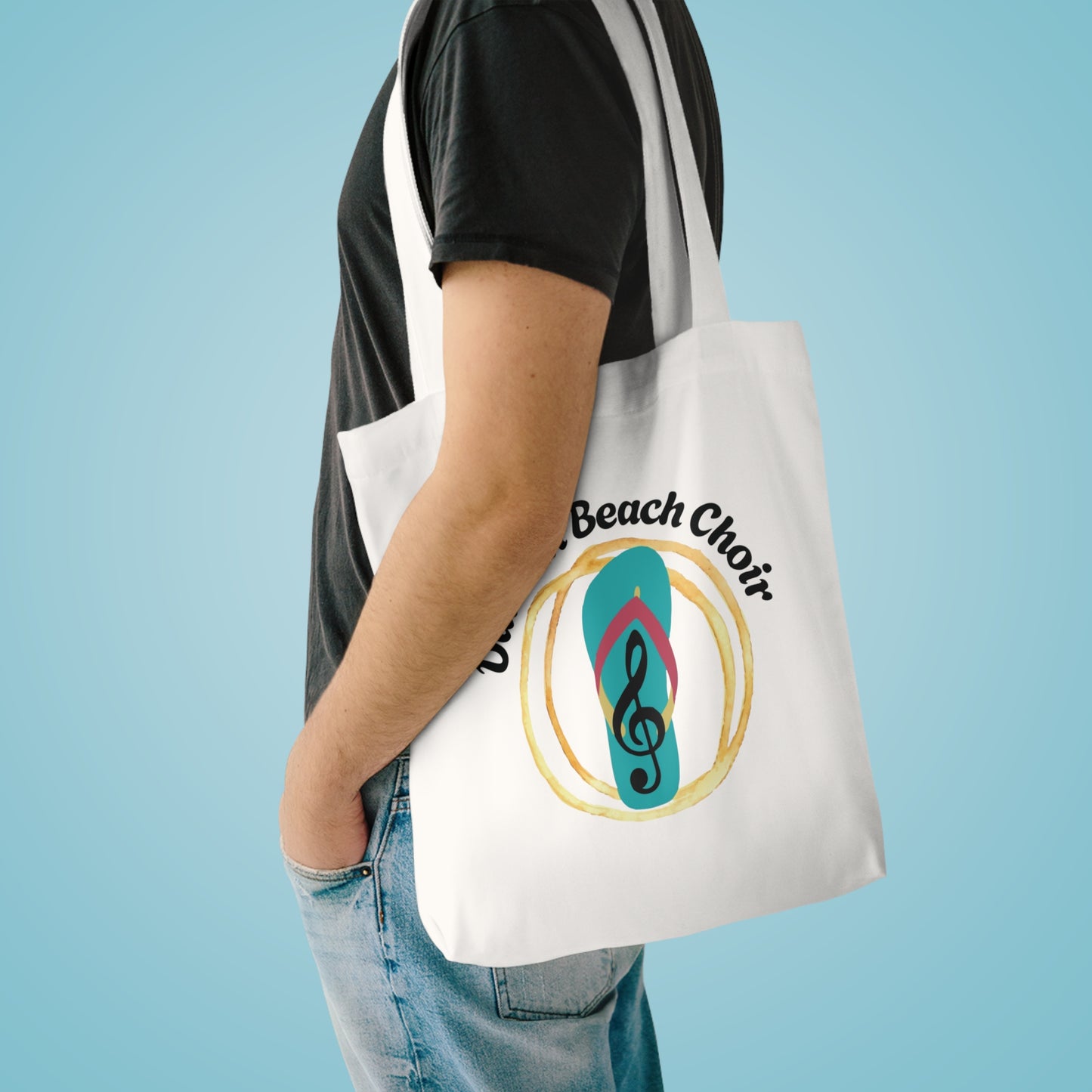 Darwin Beach Choir - Cotton Tote Bag - GhostGum Tees