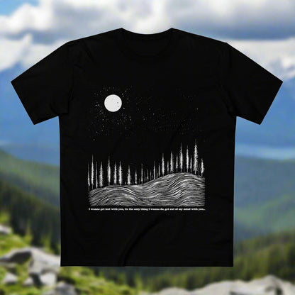 I wanna get lost with you - Nature Inspired - Adult Staple Tee AS Colour - GhostGum Tees