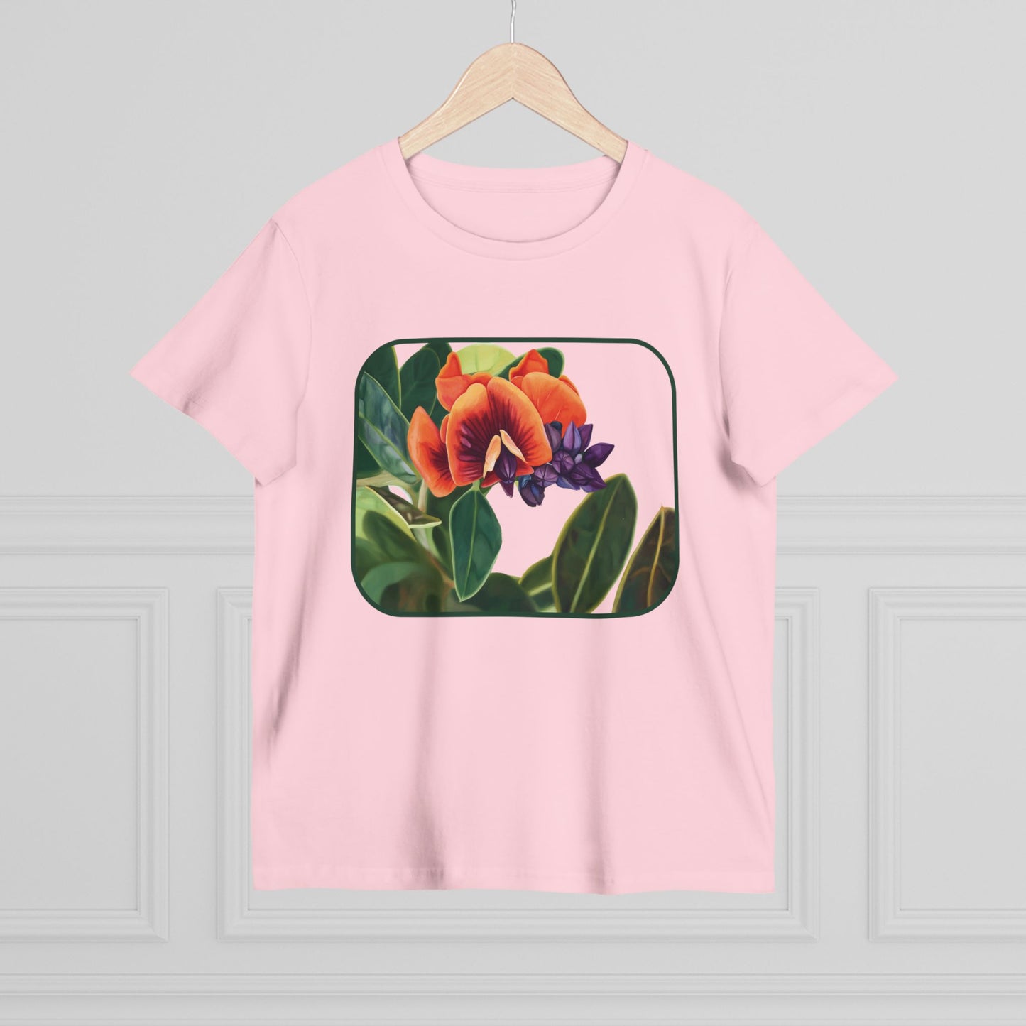 Larapinta Flower, Women’s Maple Tee