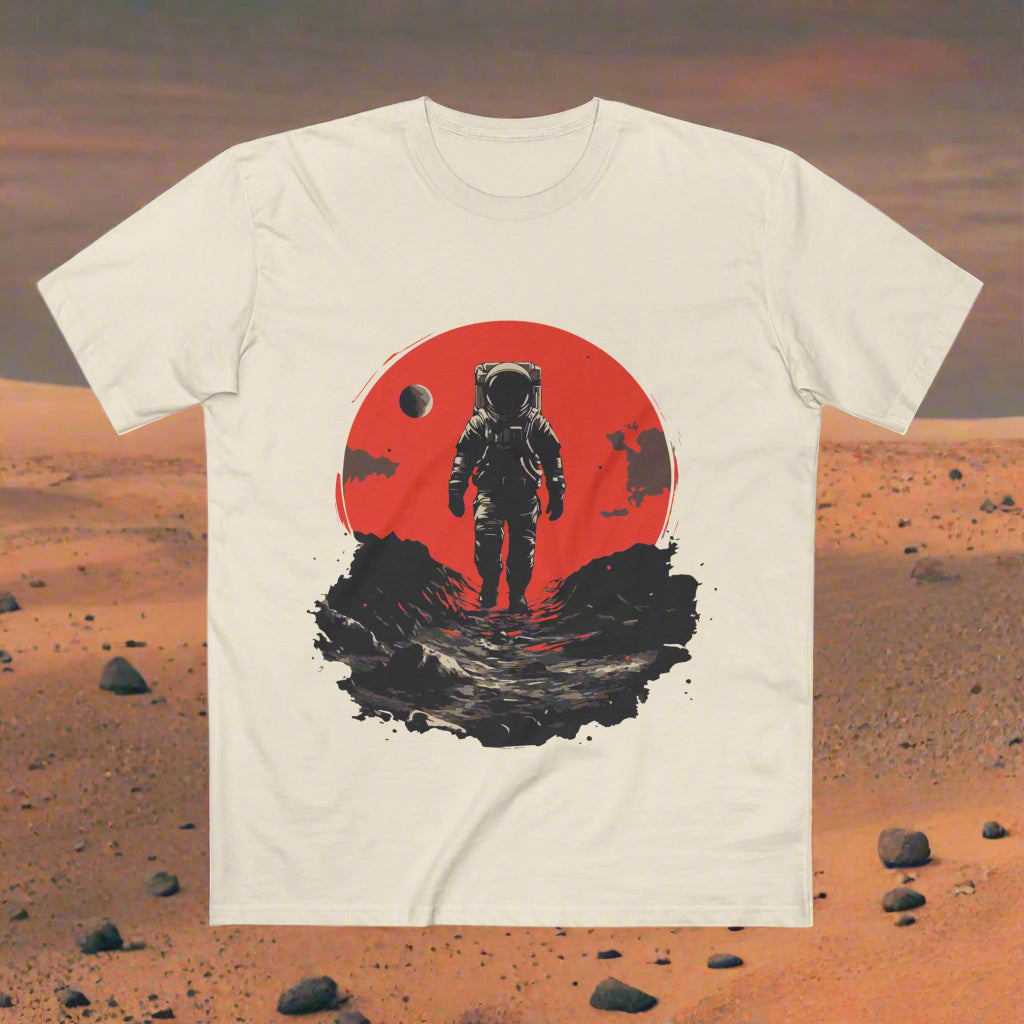 Hiking on Mars - Adult Staple Tee AS Colour