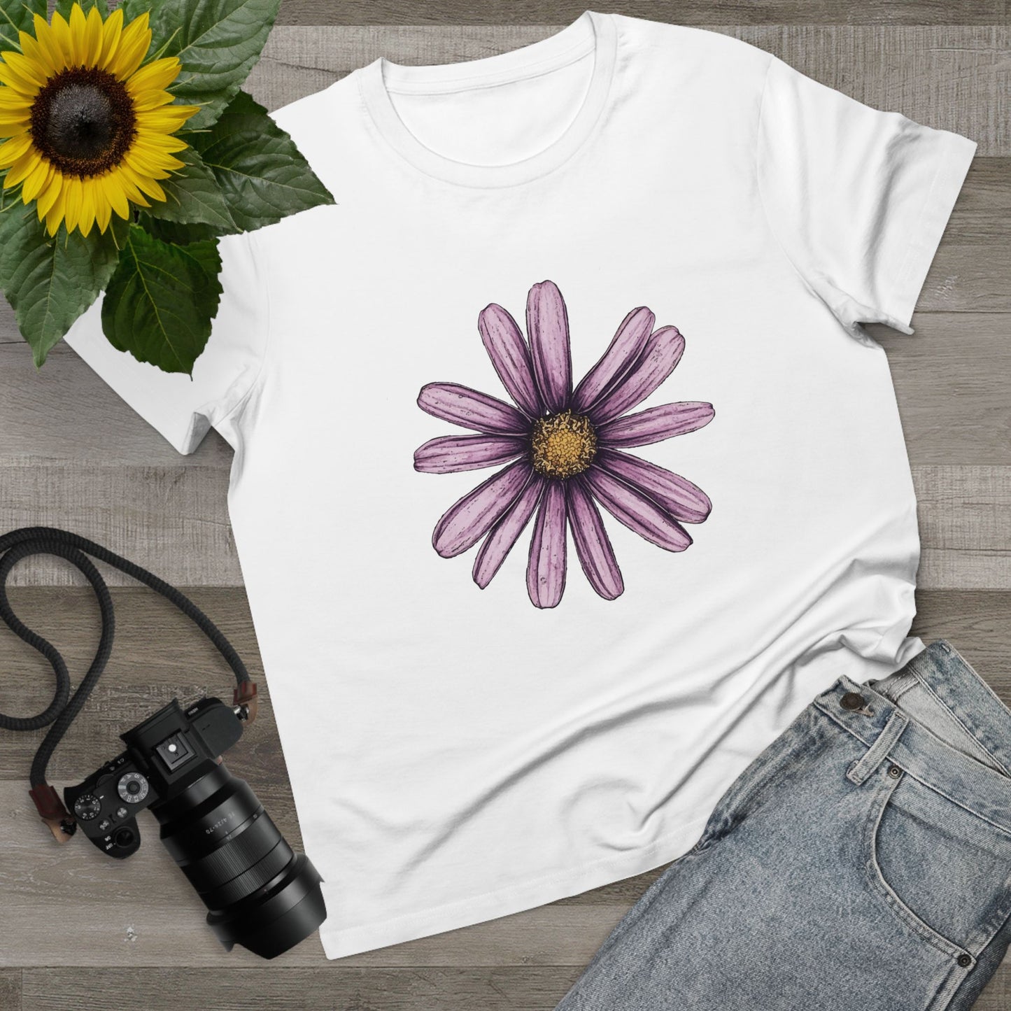 Wildflower , Wilson's Promontory, Australia, Women's Martina Tee - AS Colour