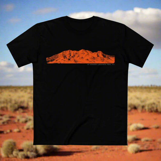 Mt Sonder Larapinta Trail NT - Adult Staple Tee AS Colour