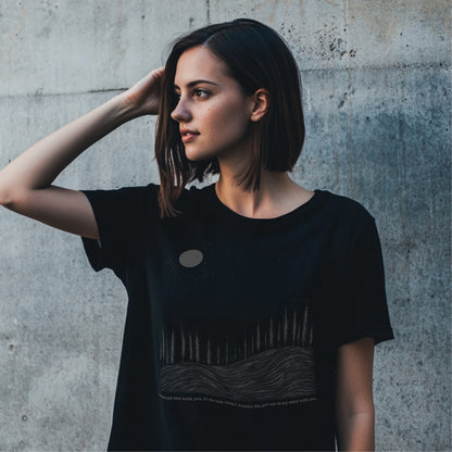 I wanna get lost with you - Nature Inspired - Adult Staple Tee AS Colour - GhostGum Tees