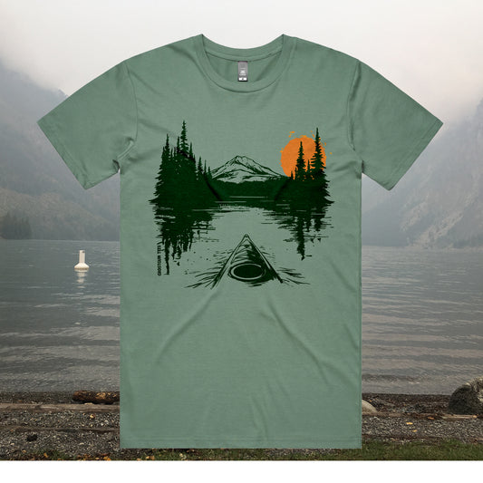 Kayak Canada AS Colour -Staple Tee - GhostGum Tees